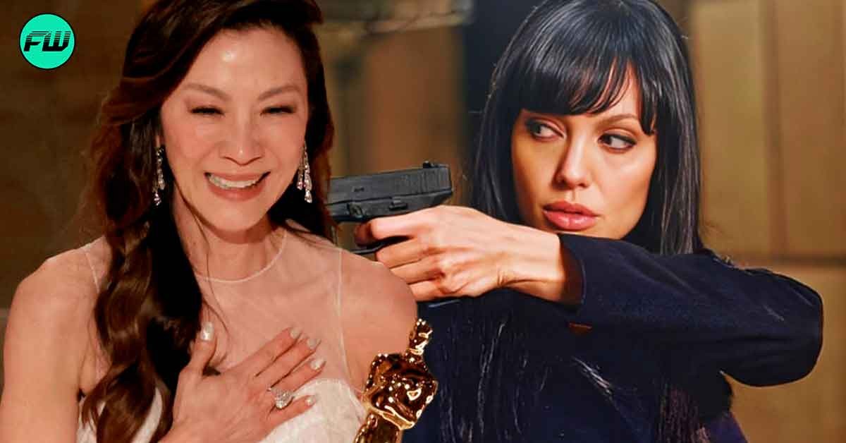 Michelle Yeoh Flips Off the Industry With Her Oscar Win After Hollywood Labels Angelina Jolie as First Female Action Movie Star