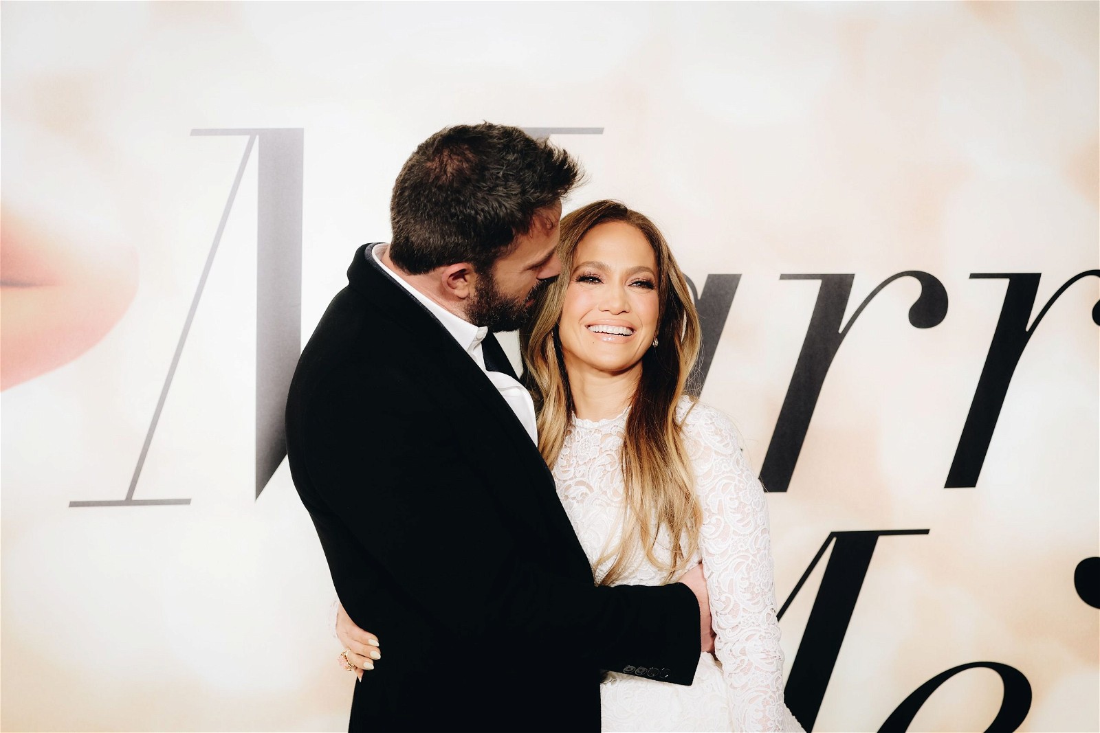 Ben Affleck and Jennifer Lopez at Marry Me premiere