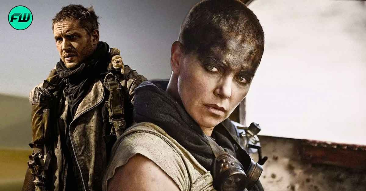 charlize theron and tom hardy in mad max: fury of the road