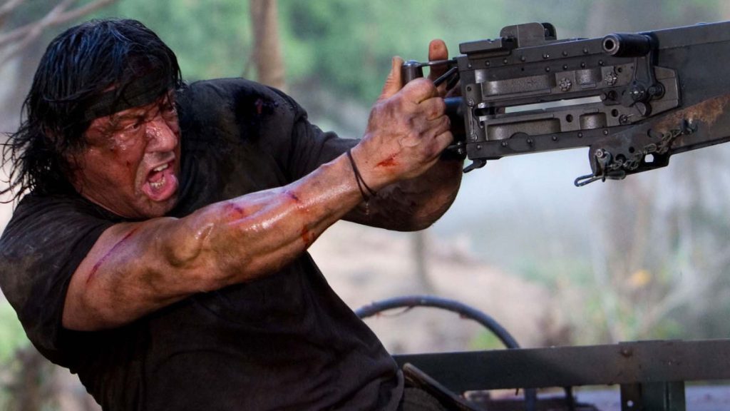 Sylvester Stallone in Rambo 4