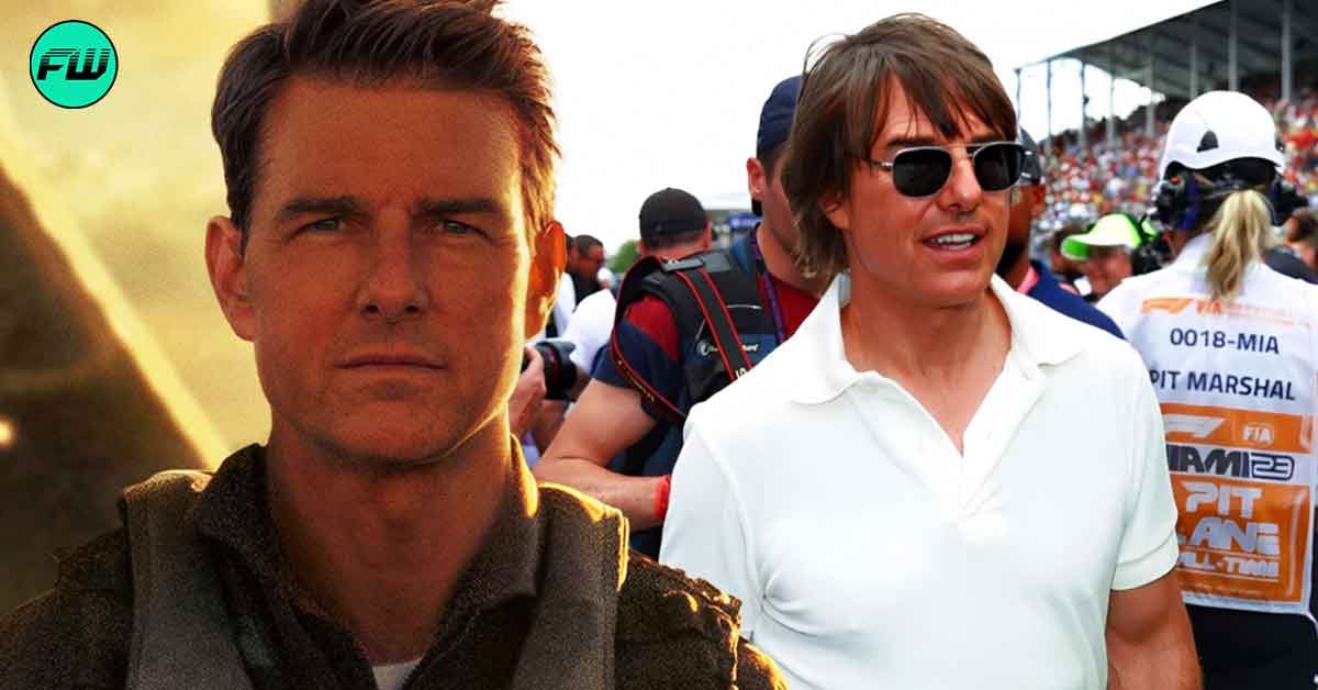 Tom Cruise Fuels $157.9 Million Cult-Classic Racing Film Sequel Rumors after Being Spotted Working With Mercedes Pit Crew at Miami Grand Prix