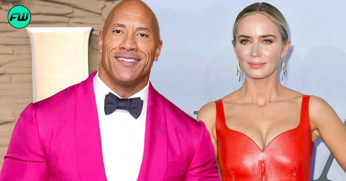 dwayne johnson and emily blunt