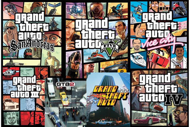 Rockstar's Grand Theft Auto series 