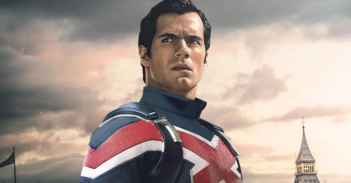 Henry Cavill reimagined as Captain Britain