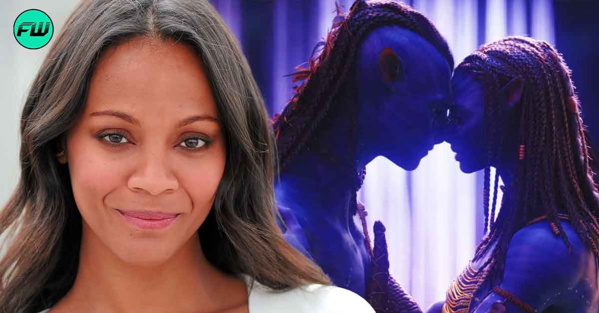 "The entire time we were all blushing": Zoe Saldana Had the Most Ridiculous Kiss of Her Life With Sam Worthington in Avatar