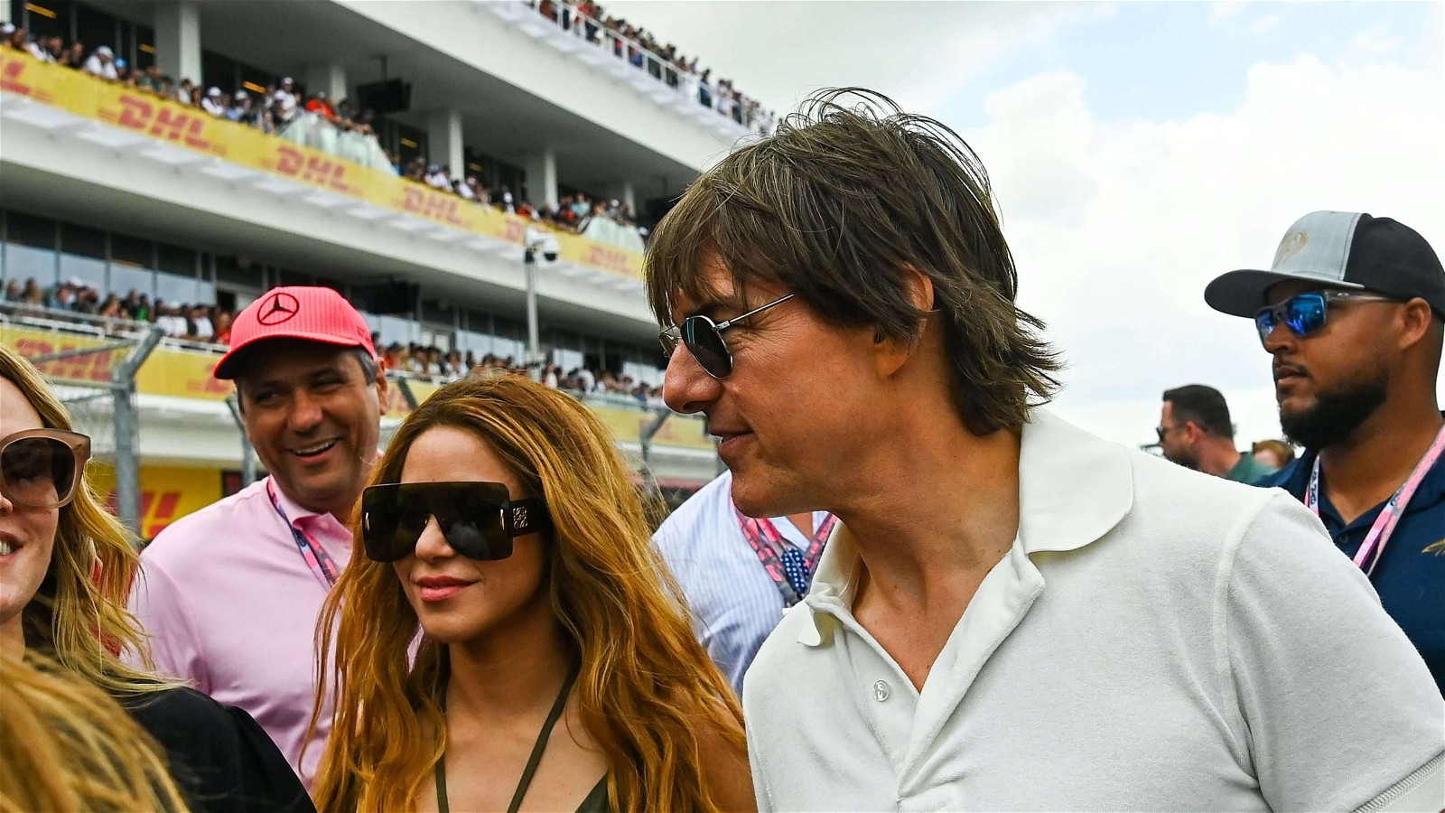 Shakira and Tom Cruise in Miami