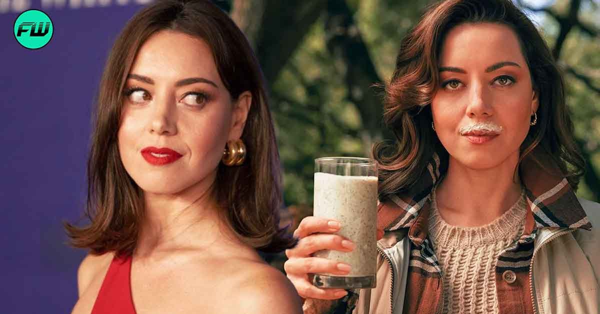 "Funniest commercial I've seen in a long time": Fans Defend Marvel Star Aubrey Plaza after Vegans Attack Her Commercial for Trolling Plant-Based Milk