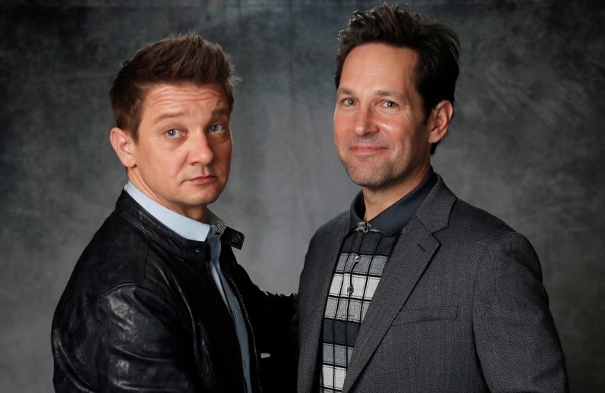 Jeremy Renner and Paul Rudd