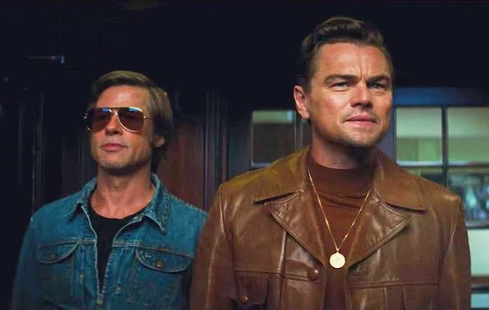 Brad Pitt and Leonardo DiCaprio in Once Upon a Time in Hollywood