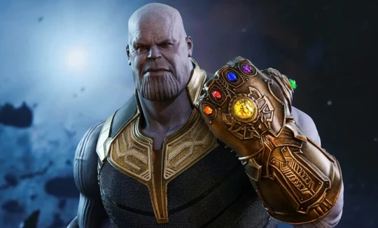 Thanos with Infinity Stones