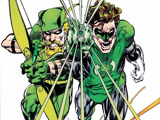 Green Arrow and Green Lantern by Neal Adams 