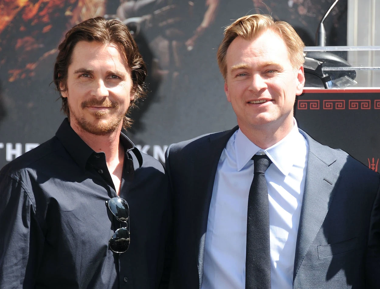 Christian Bale and Christopher Nolan 