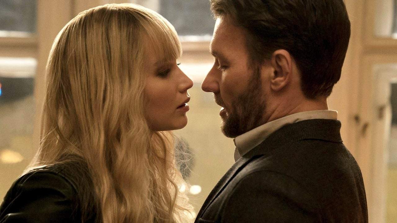 A still from Red Sparrow 