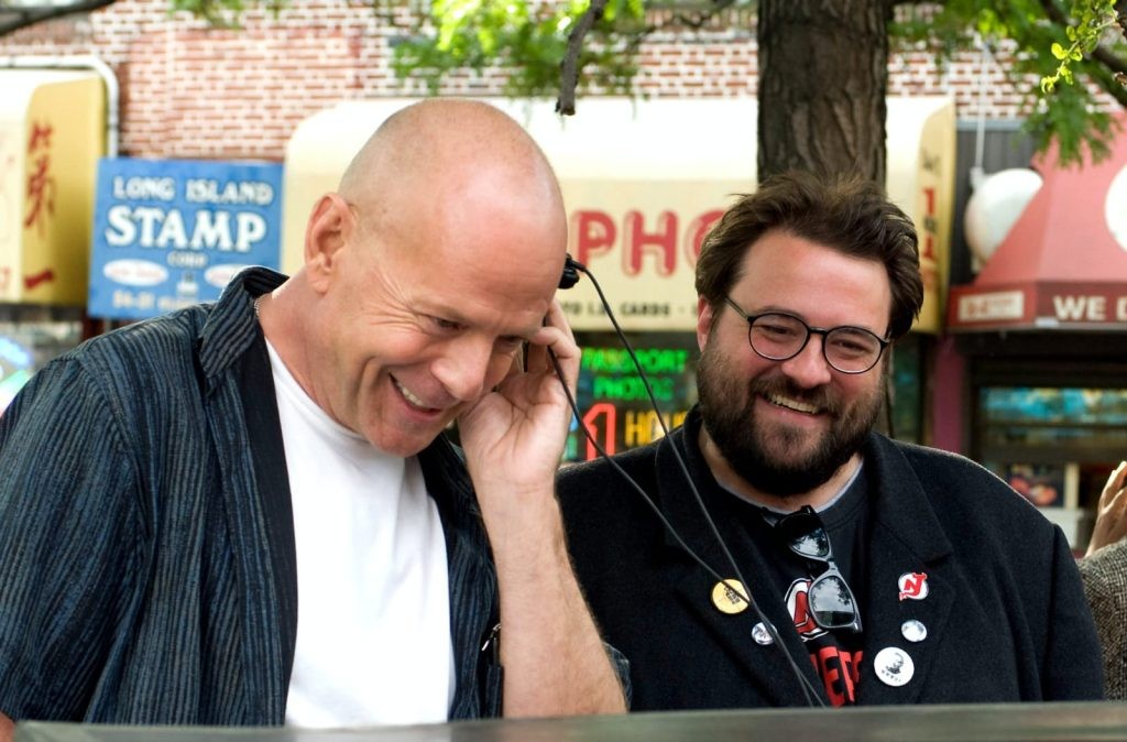 Bruce Willis and Kevin Smith 