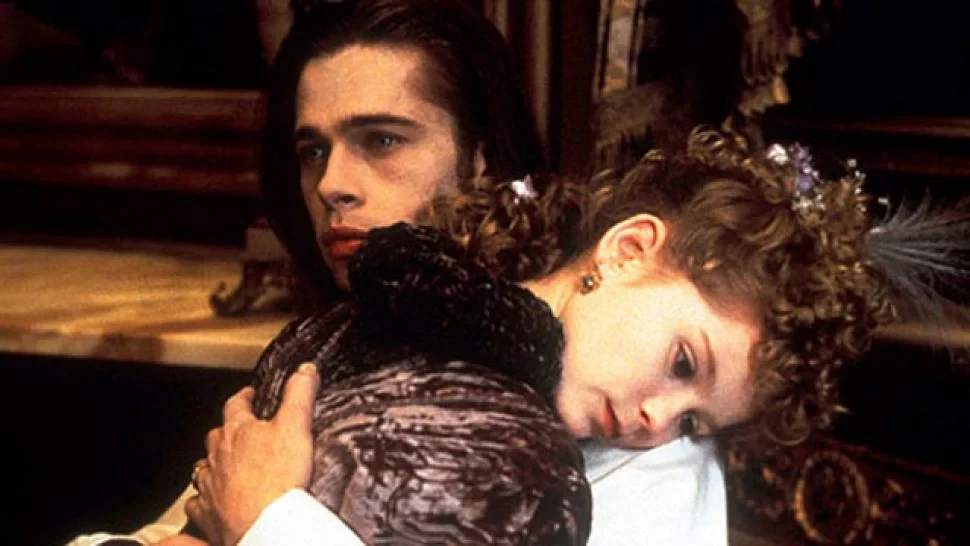 Kirsten Dunst and Brad Pitt in Interview with the Vampire