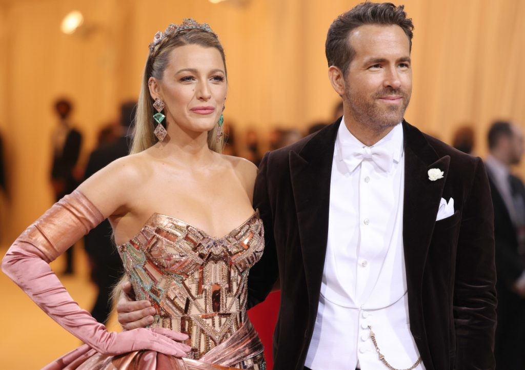 Ryan Reynolds and Blake Lively at The Met Gala