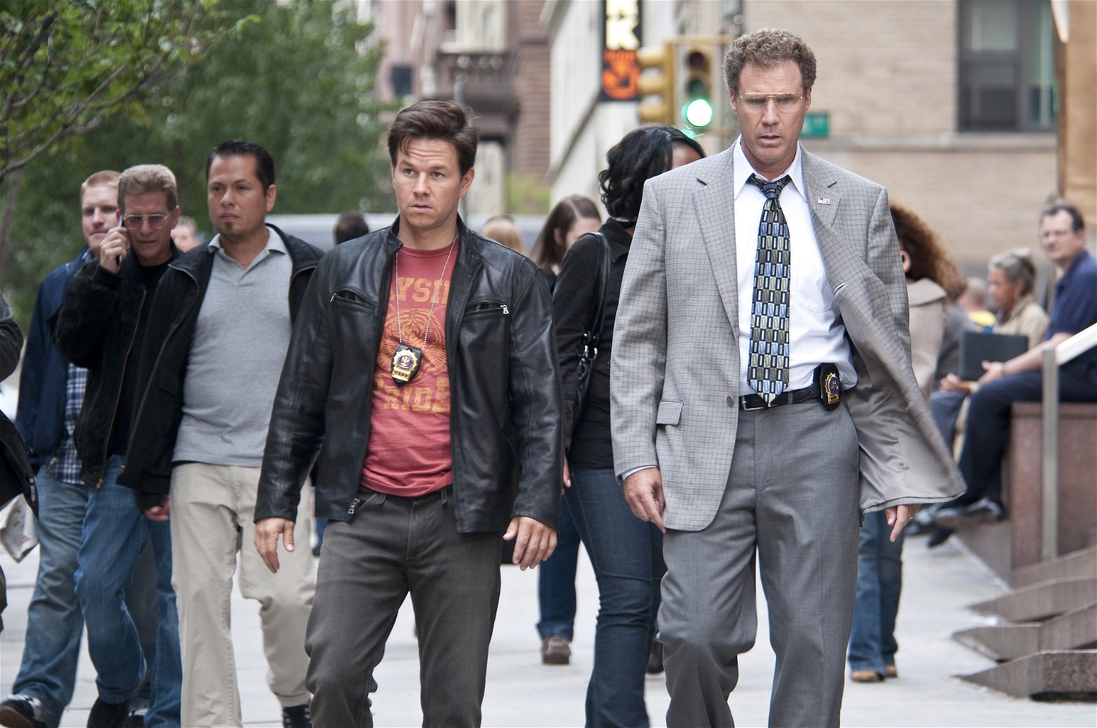 Mark Wahlberg and Will Ferrell in a still from the movie