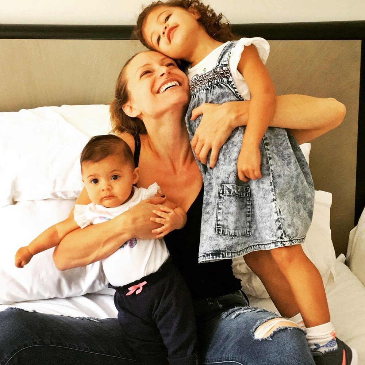 Dwayne Johnson shared this adorable photo on Instagram 