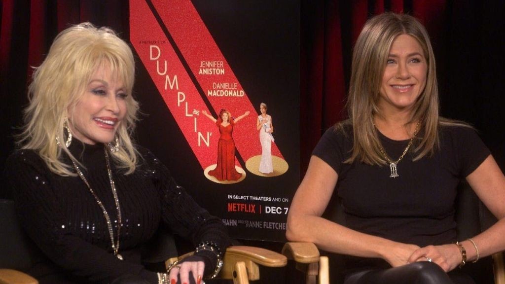 Jennifer Aniston and Dolly Parton