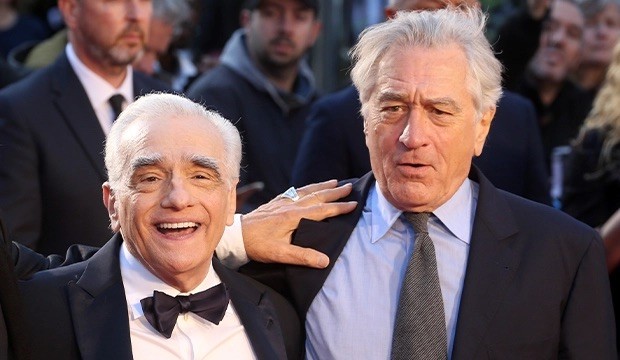 Robert De Niro with Martin Scorsese