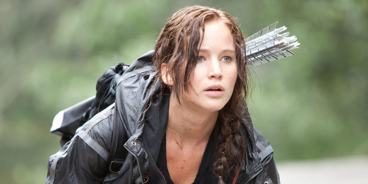 Jennifer Lawrence in The Hunger Games