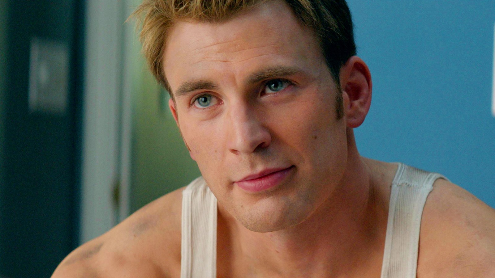 Chris Evans in a still from Captain America