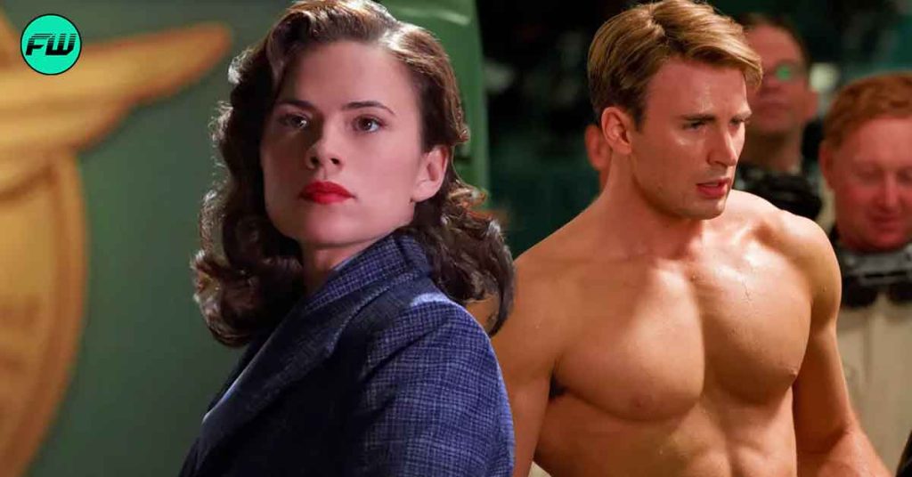 Hayley Atwell Went Off Script After Watching Chris Evans Half Naked