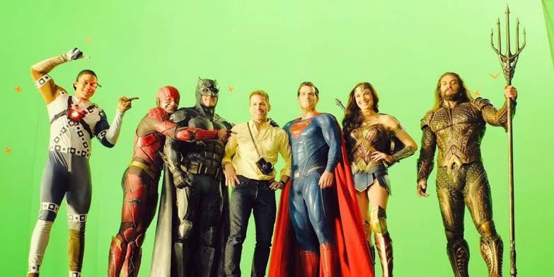 Zack Snyder and the Justice League behind-the-scenes of the film