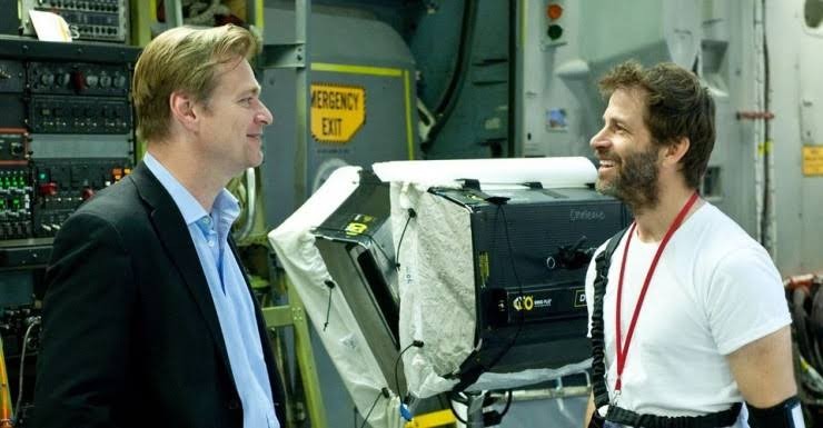 Christopher Nolan and Zack Snyder