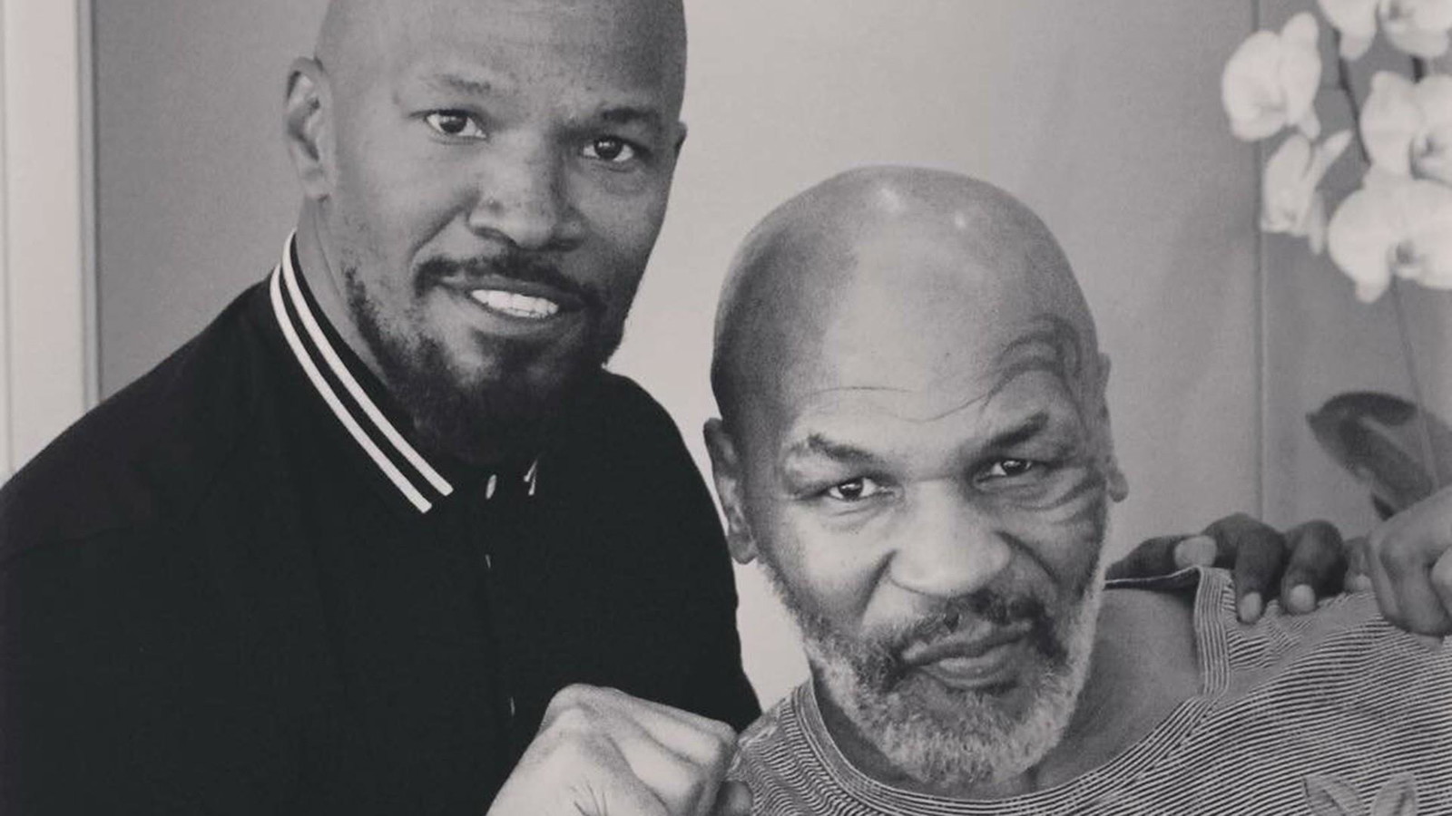 Jamie Foxx and Mike Tyson