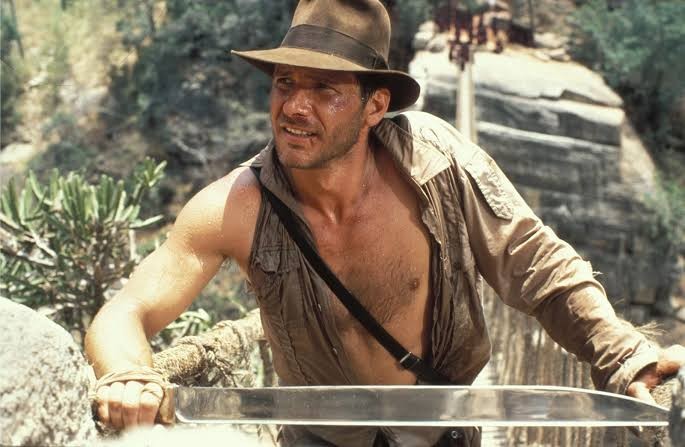 Harrison Ford in Indiana Jones 1
