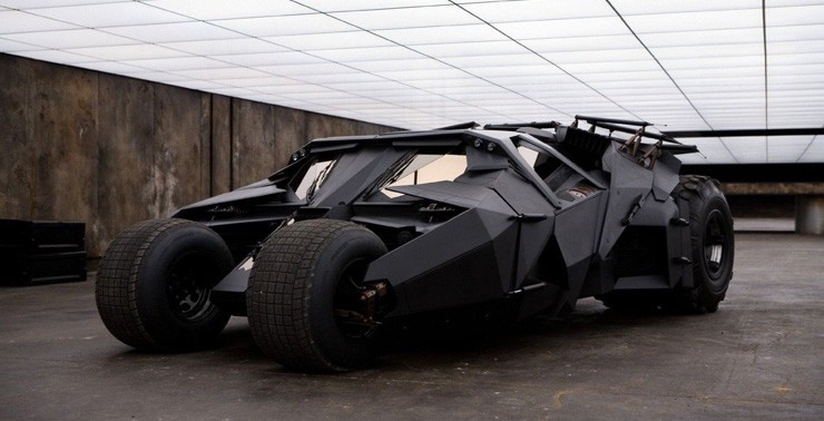 The Batmobile as shown in The Dark Knight Rises (2012)