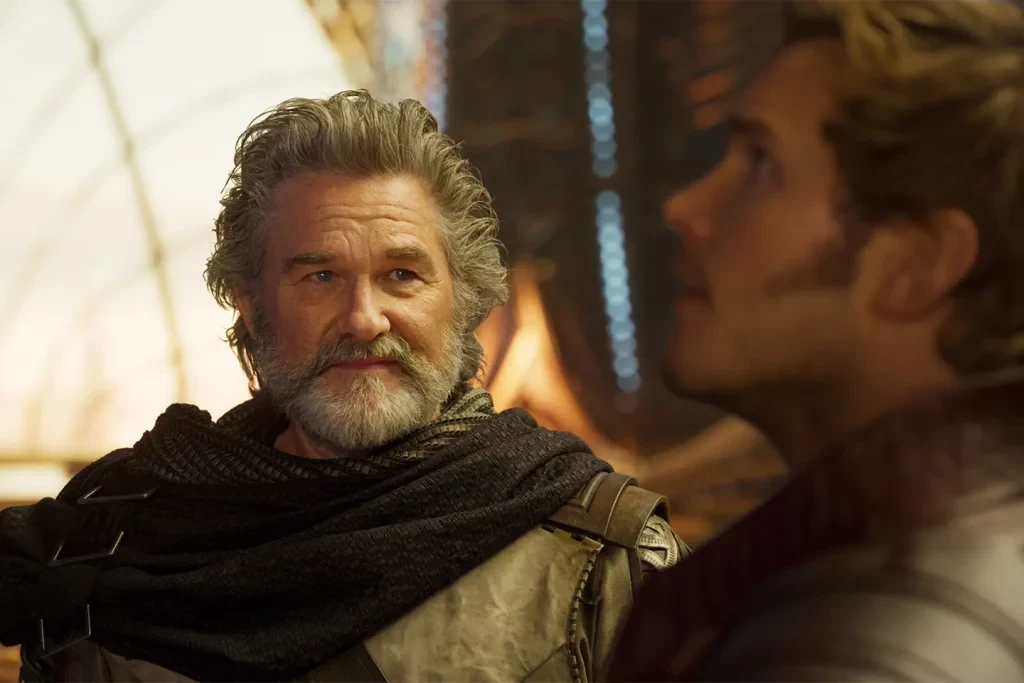 Kurt Russell as Ego the Living Planet Guardians of the Galaxy 