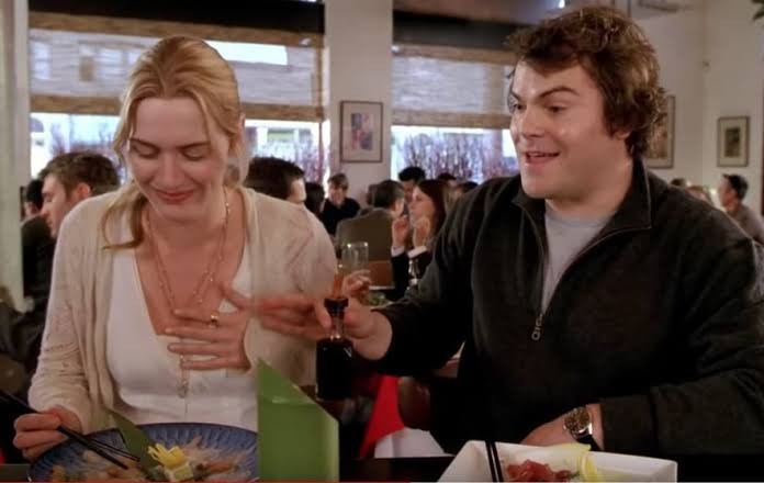 Kate Winslet and Jack Black in The Holiday