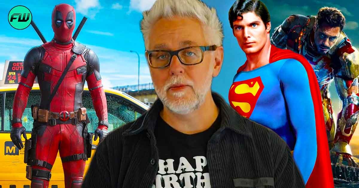 james gunn, deadpool superman and iron man