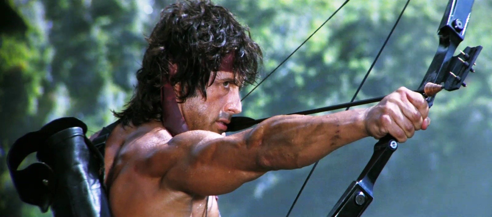 Sylvester Stallone in a still from First Blood (1982)