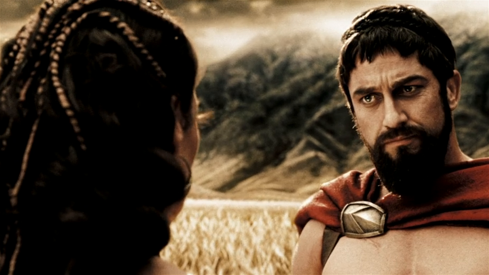 Gerard Butler as King Leonidas in 300
