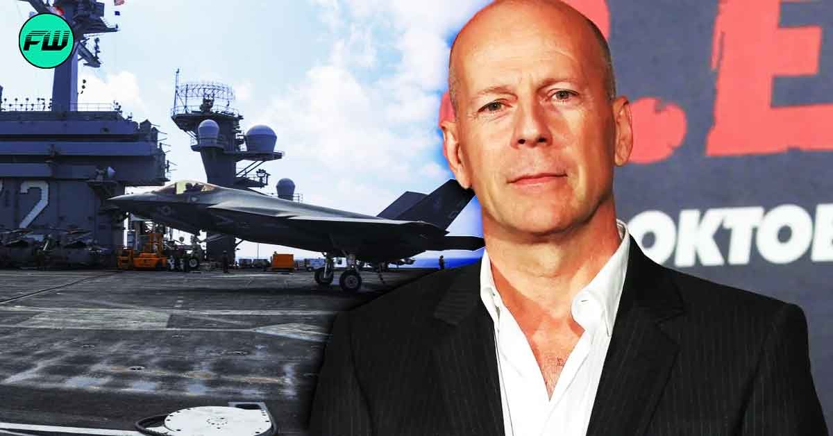 $100M Bruce Willis Movie Forced 100,000 Ton Us Navy Aircraft Carrier to Keep Turning for the Best Lighting