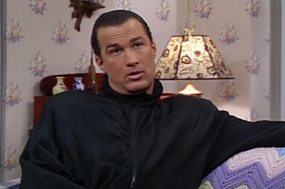Steven Seagal in an episode of Saturday Night Live!