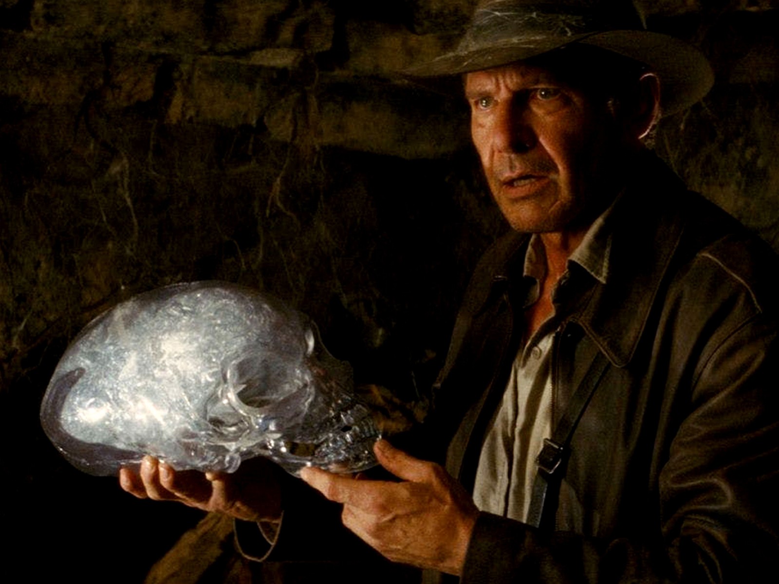 Harrison Ford in Indiana Jones and The Kingdom of the Crystal Skulls