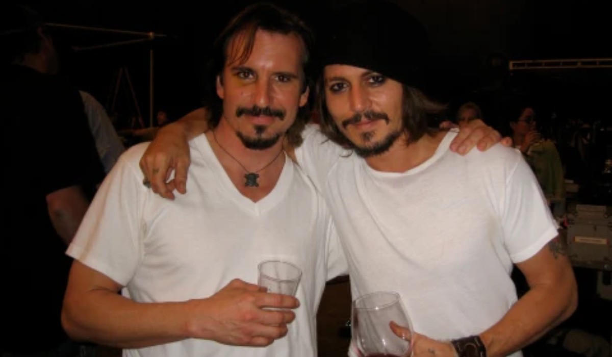 Tony Angelotti and Johnny Depp
