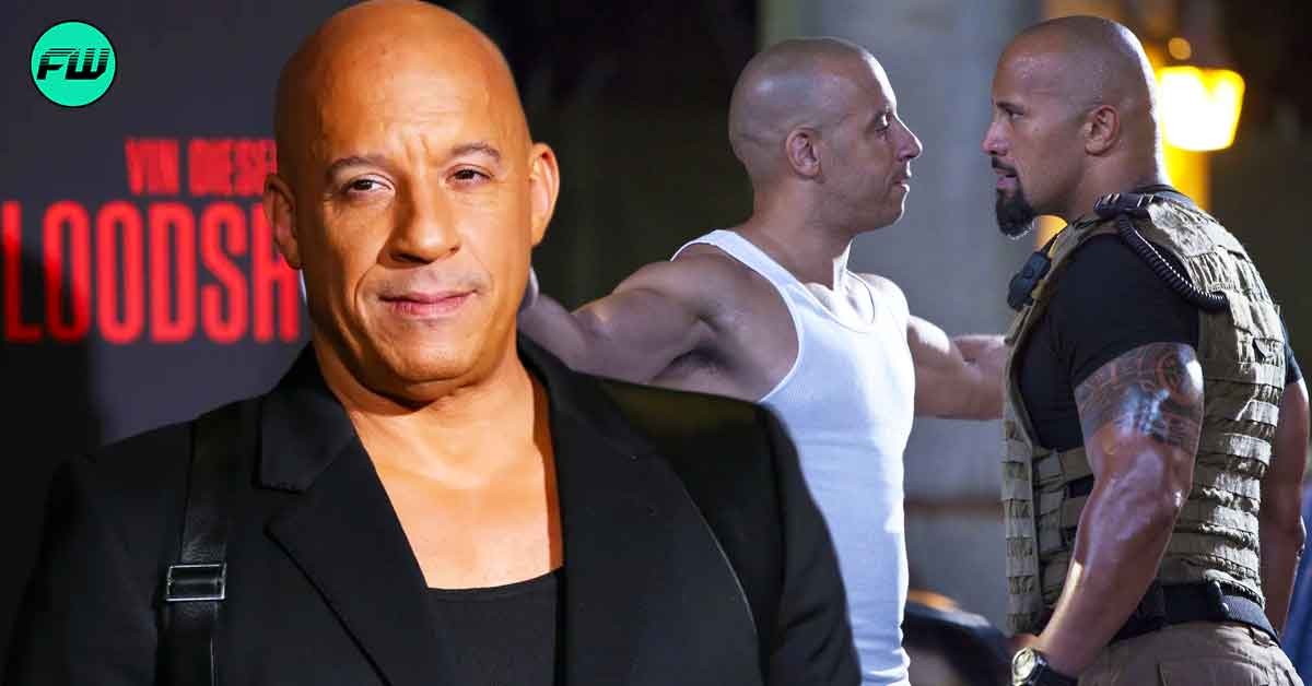 vin diesel and the rock