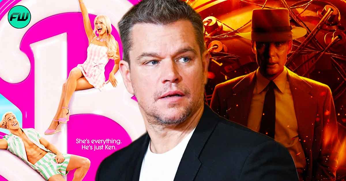 Matt Damon is Unfazed by Margot Robbie’s Barbie Aiming to Dethrone Oppenheimer Amidst Raging Internet Battle