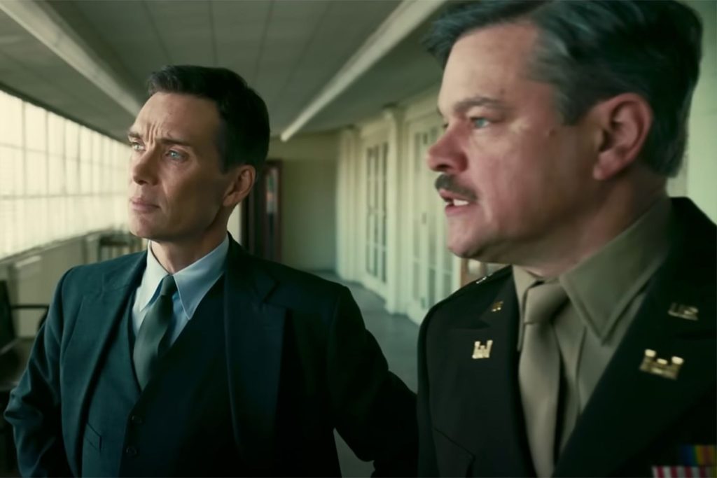 Matt Damon in Oppenheimer