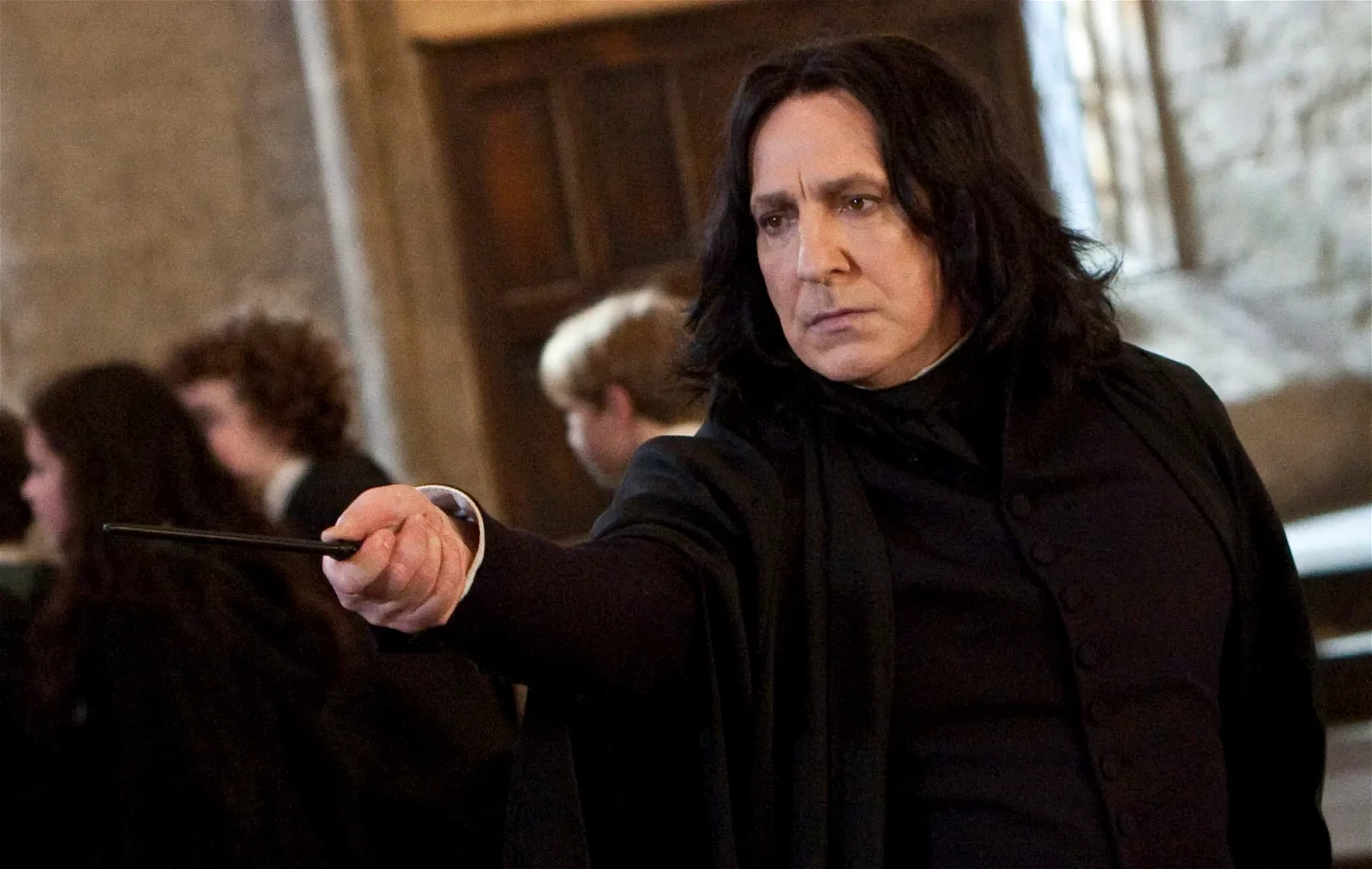 After Roth's refusal, the role went to Alan Rickman
