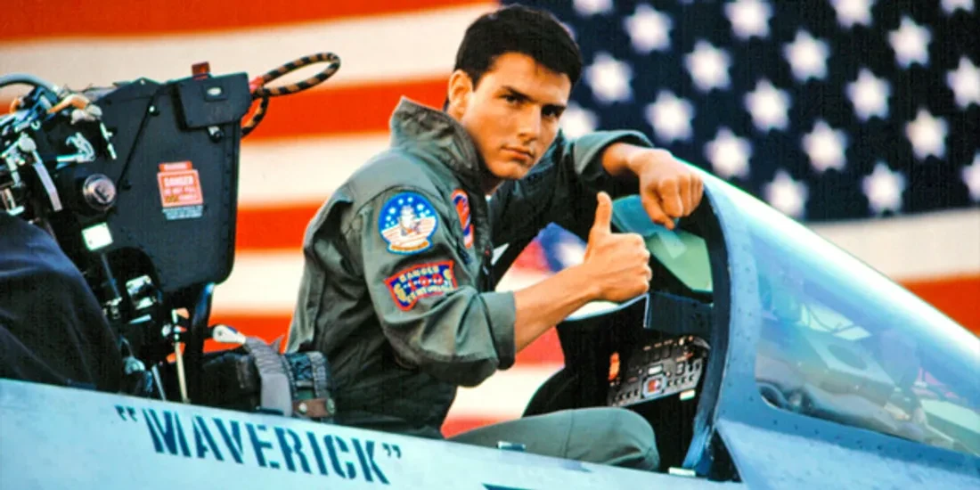 Tom Cruise in Top Gun 