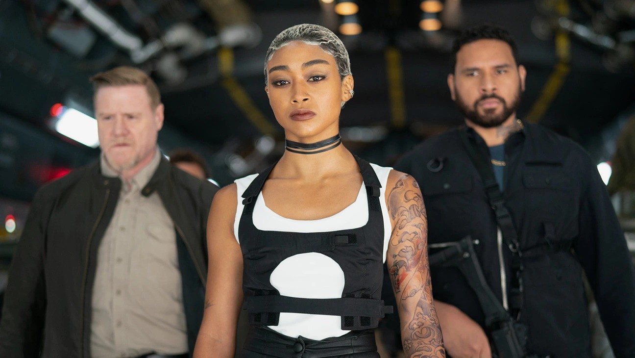 Tati Gabrielle stars as the antagonist in Uncharted (2022)