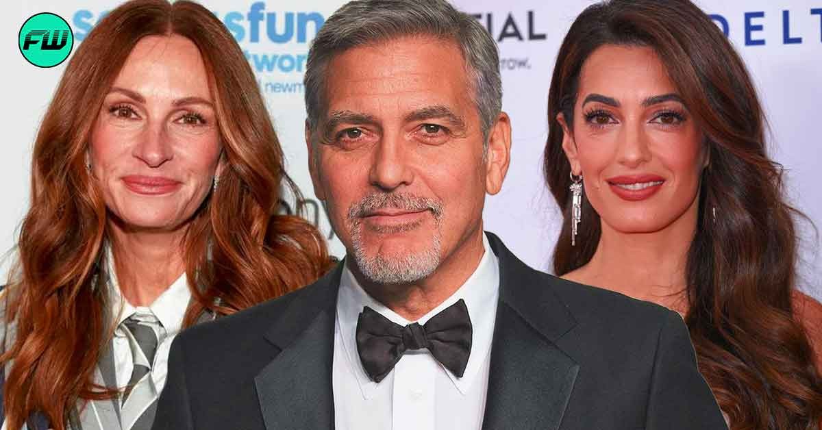 "It's like kissing your best friend": George Clooney Miserably Failed to Kiss Julia Roberts 79 Times, Left Wife Amal Clooney in Disbelief