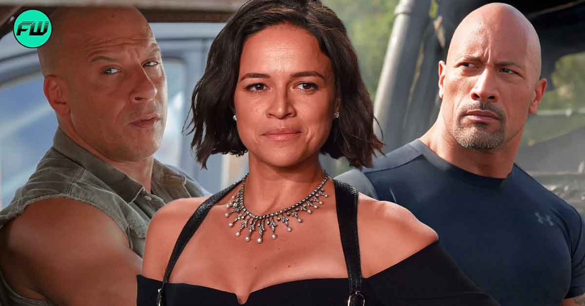 "I really love Dwayne Johnson": Michelle Rodriguez Betrayed Fast X Co-Star Vin Diesel, Congratulated His $760M Movie During Insane Diesel-Johnson Rivalry