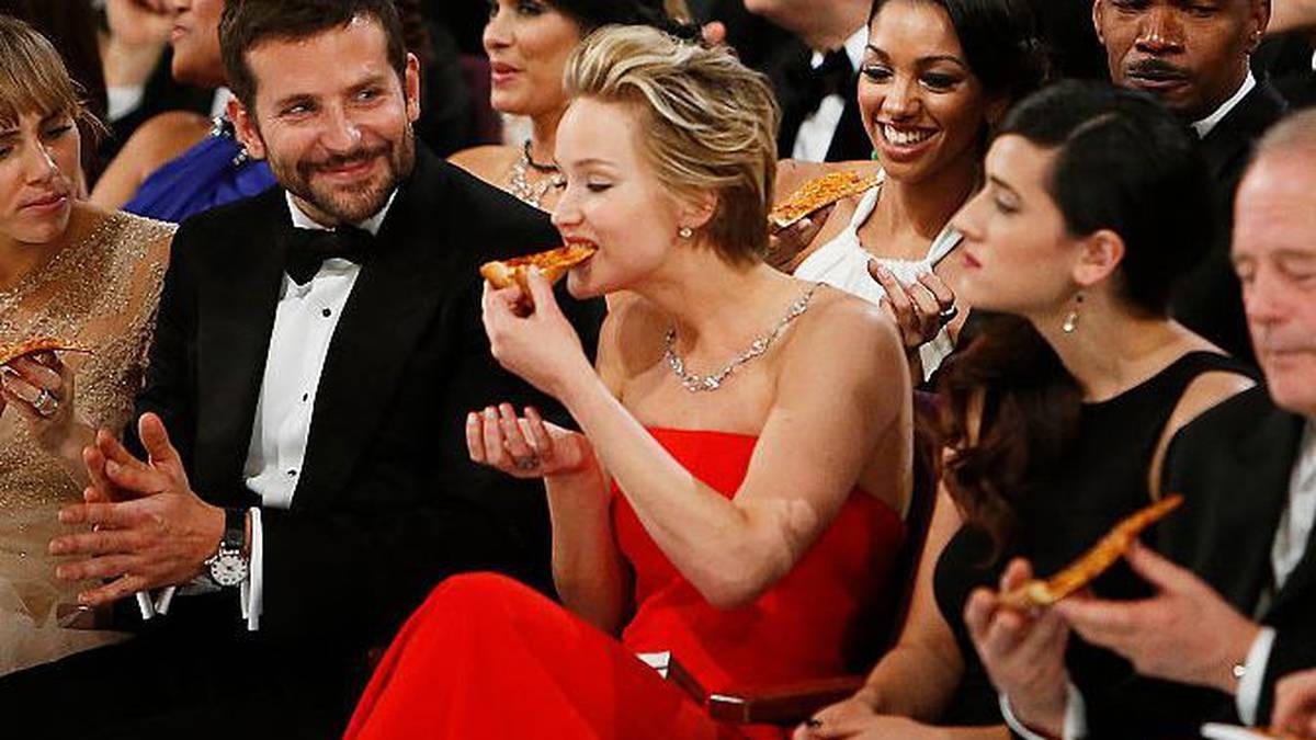 Jennifer Lawrence at the Oscars, 2014